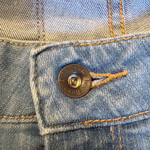 L.L.Bean Jeans-straight leg high rise -Size 12 - Picture 7 of 7